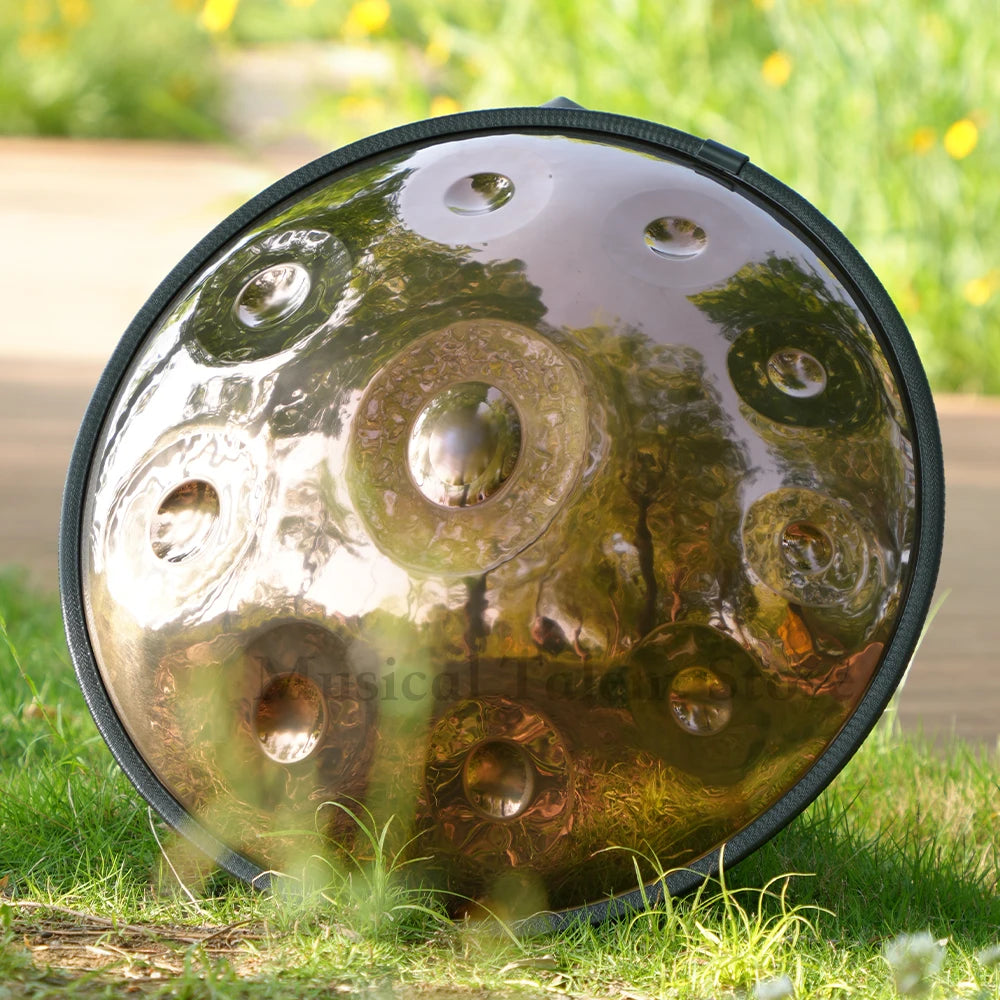Handpan inox poli miroir