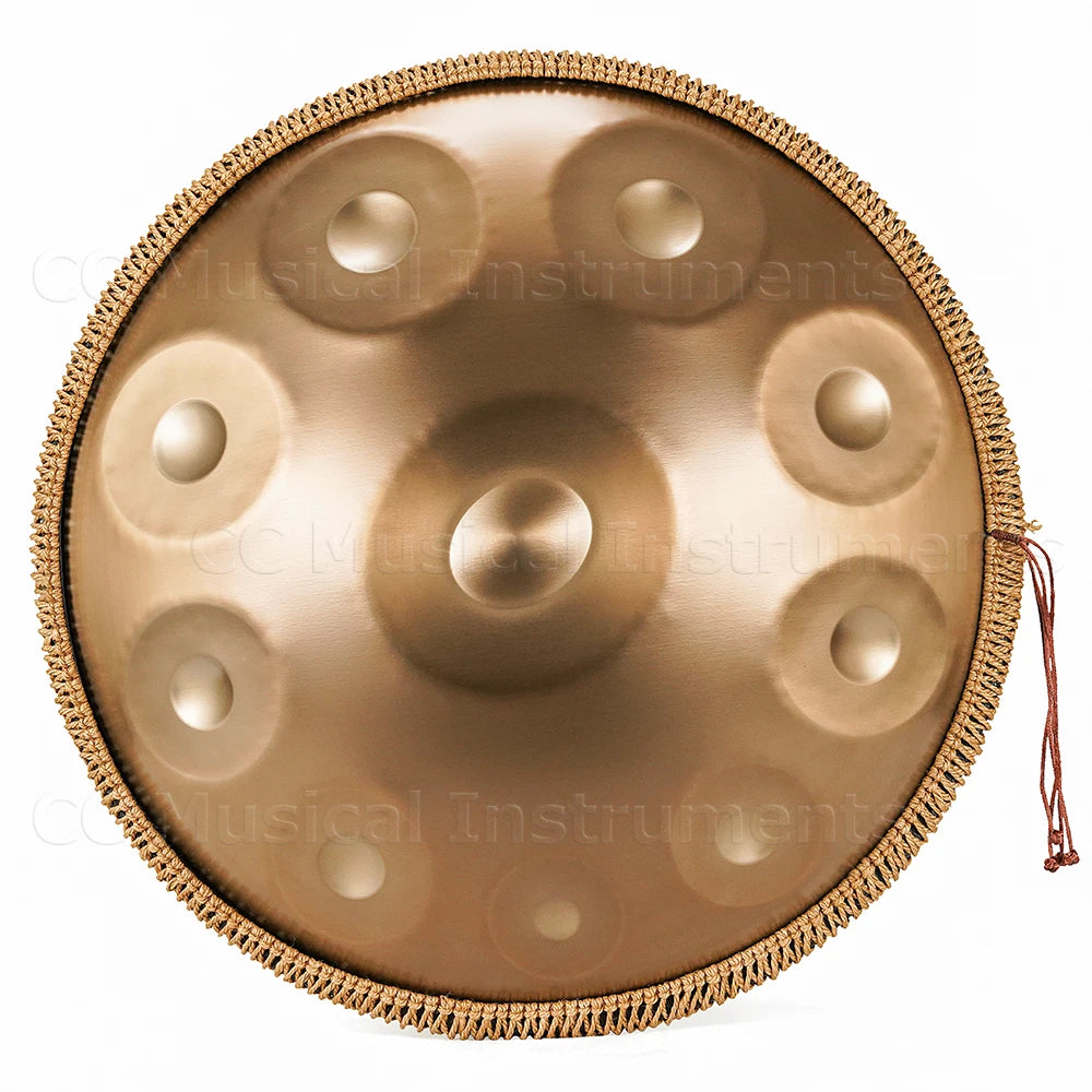 Handpan doré 22 pouces