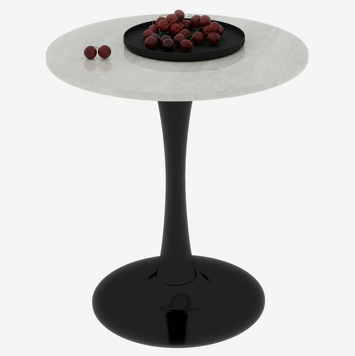 Schéma des dimensions de la table basse ronde