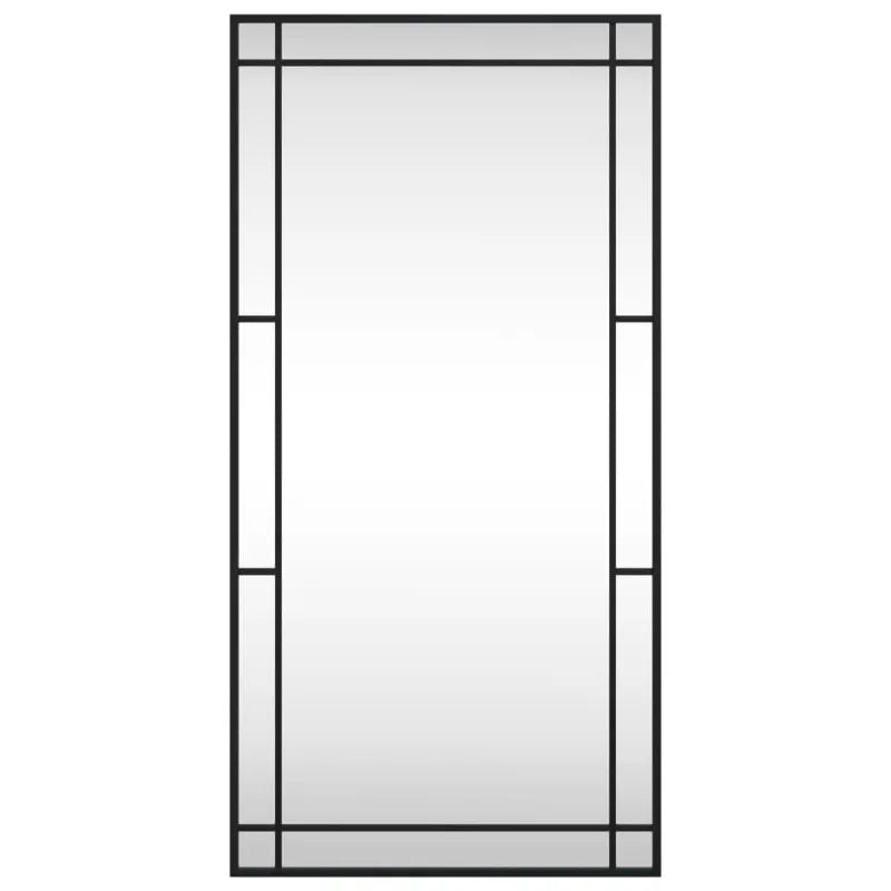 Schéma des dimensions du miroir rectangulaire